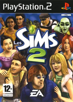 The Sims 2 box cover front
